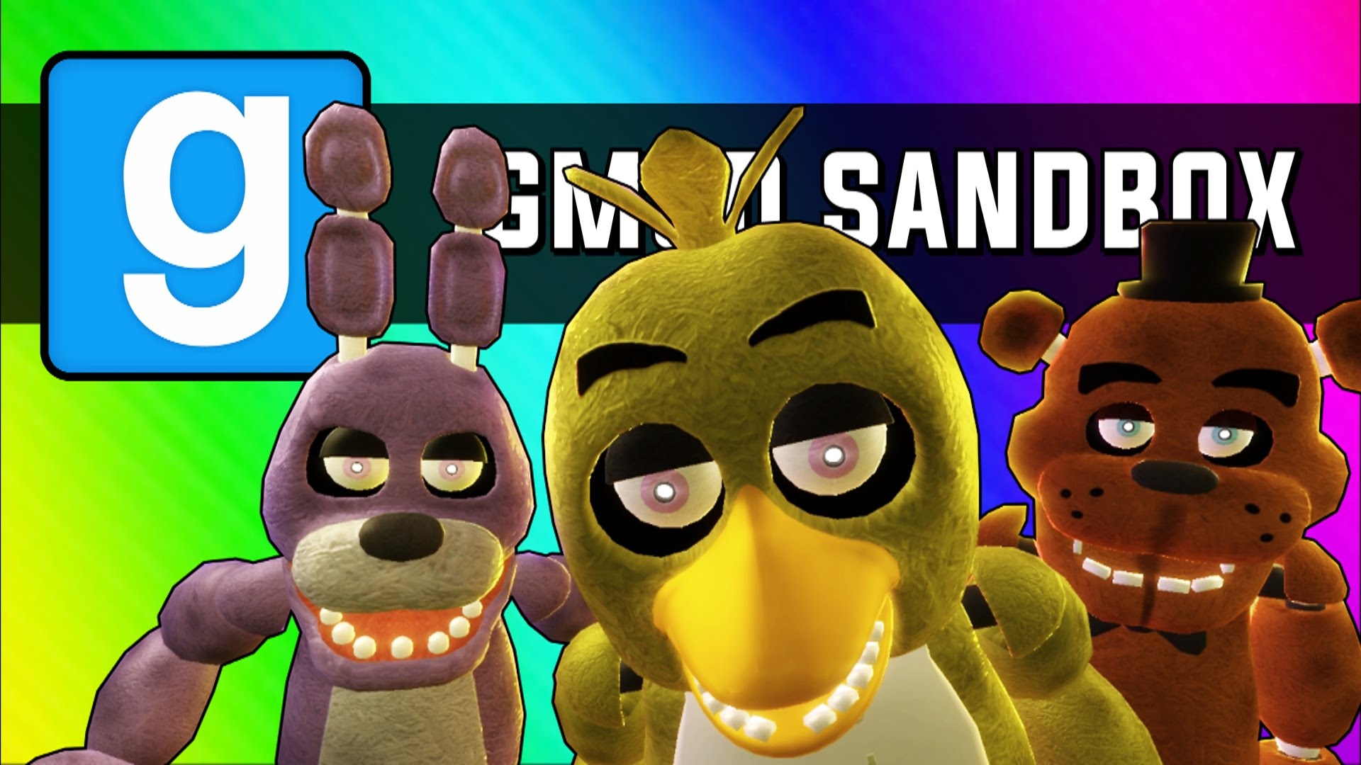 Gmod: Five Minutes at Freddy’s (Garry’s Mod Sandbox Funny Moments 