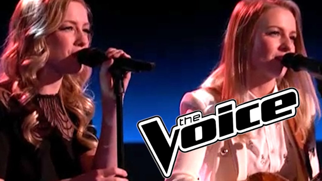 The Voice 2015 Blind Auditions Pt. 4 Twin Folk Singers INTHEFAME