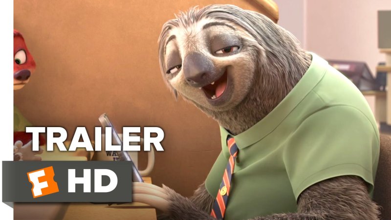 Zootopia Sloth TRAILER 1 (2016) – Disney Animated Movie HD – INTHEFAME